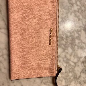 Pink Michael Kors Wristlet.